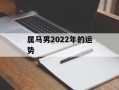 属马男2024年的运势