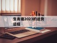 生肖猪2024的运势运程