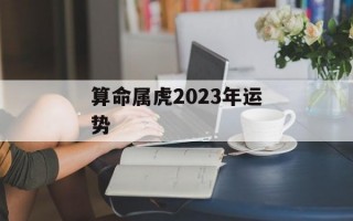 算命属虎2024年运势