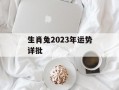 生肖兔2024年运势详批