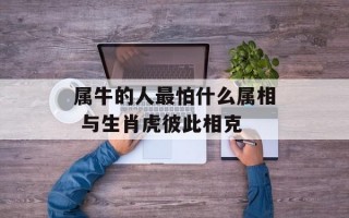 属牛的人最怕什么属相 与生肖虎彼此相克