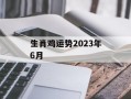 生肖鸡运势2024年6月