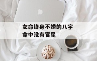 女命终身不婚的八字 命中没有官星