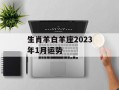 生肖羊白羊座2024年1月运势