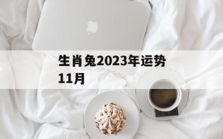 生肖兔2024年运势11月