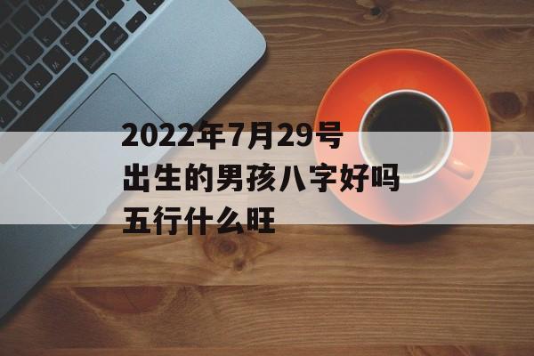 2024年7月29号出生的男孩八字好吗 五行什么旺