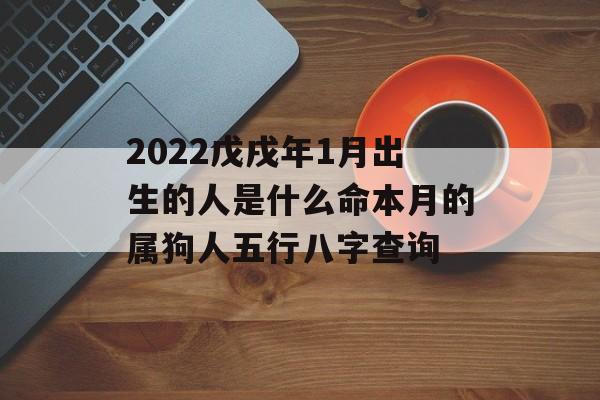 2024戊戌年1月出生的人是什么命本月的属狗人五行八字查询