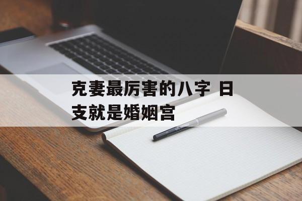 克妻最厉害的八字 日支就是婚姻宫