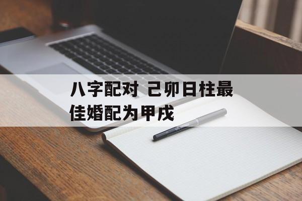 八字配对 己卯日柱最佳婚配为甲戌