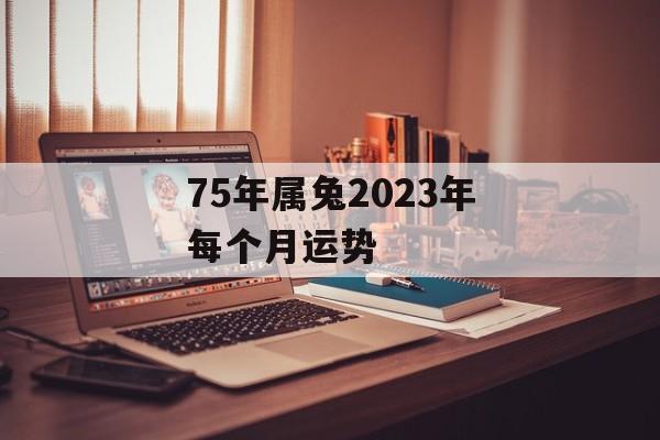 75年属兔2024年每个月运势