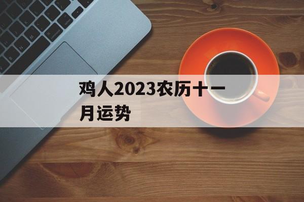 鸡人2024农历十一月运势